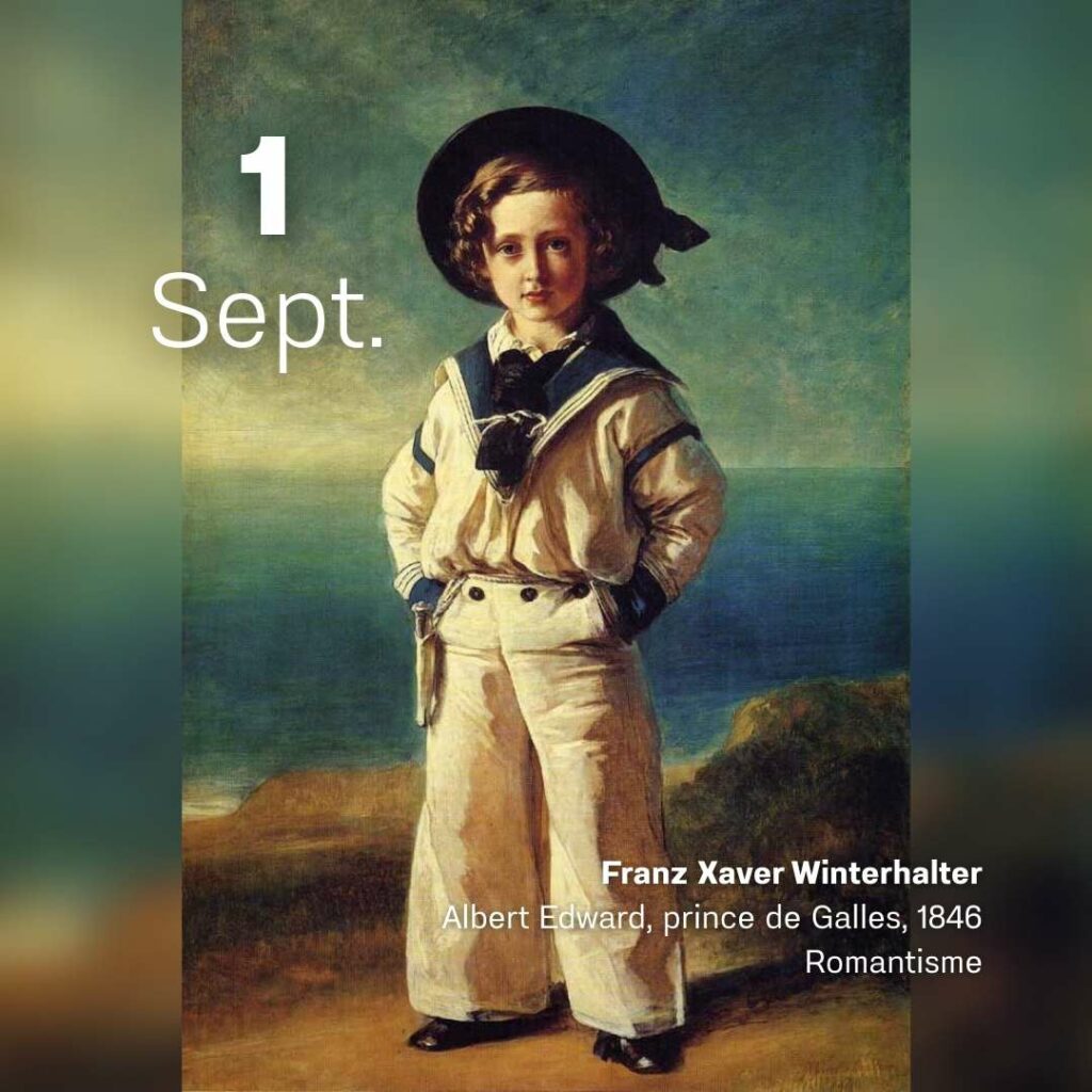 Franz Xaver Winterhalter - Albert Edward prince de Galles 1846