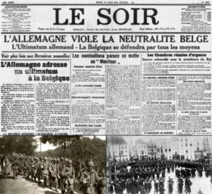 Invasion de la Belgique en 1914