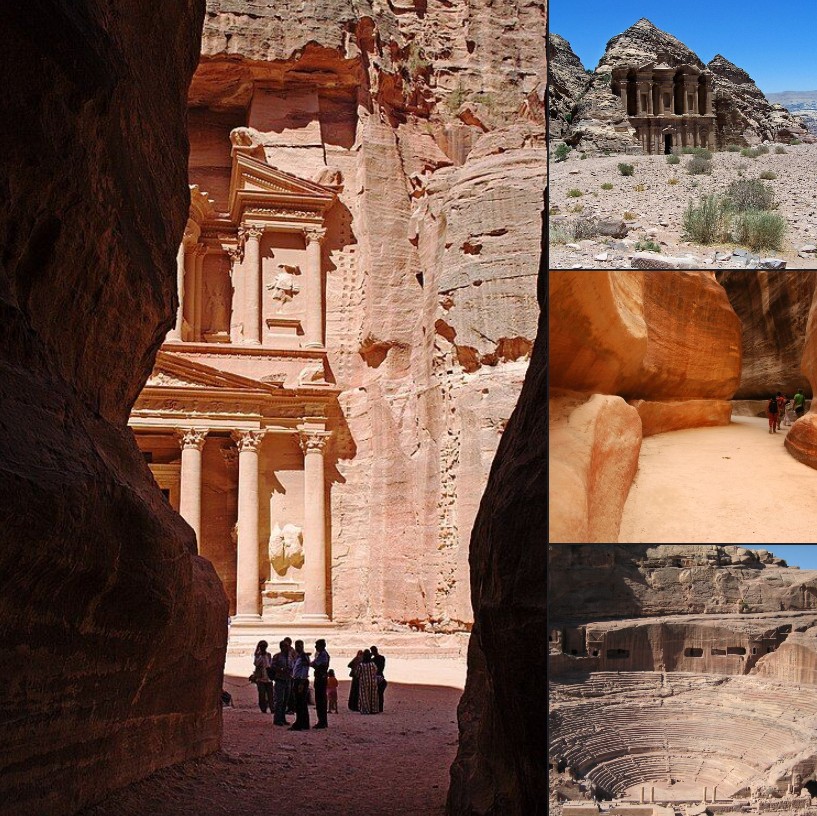 Pétra en Jordanie