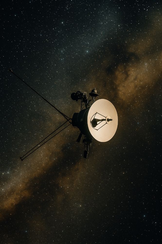 Voyager 1 - Image IA