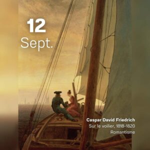 Caspar David Friedrich - Sur le voilier 1820