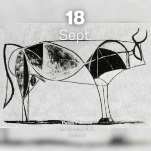 Pablo Picasso - Le taureau 1945