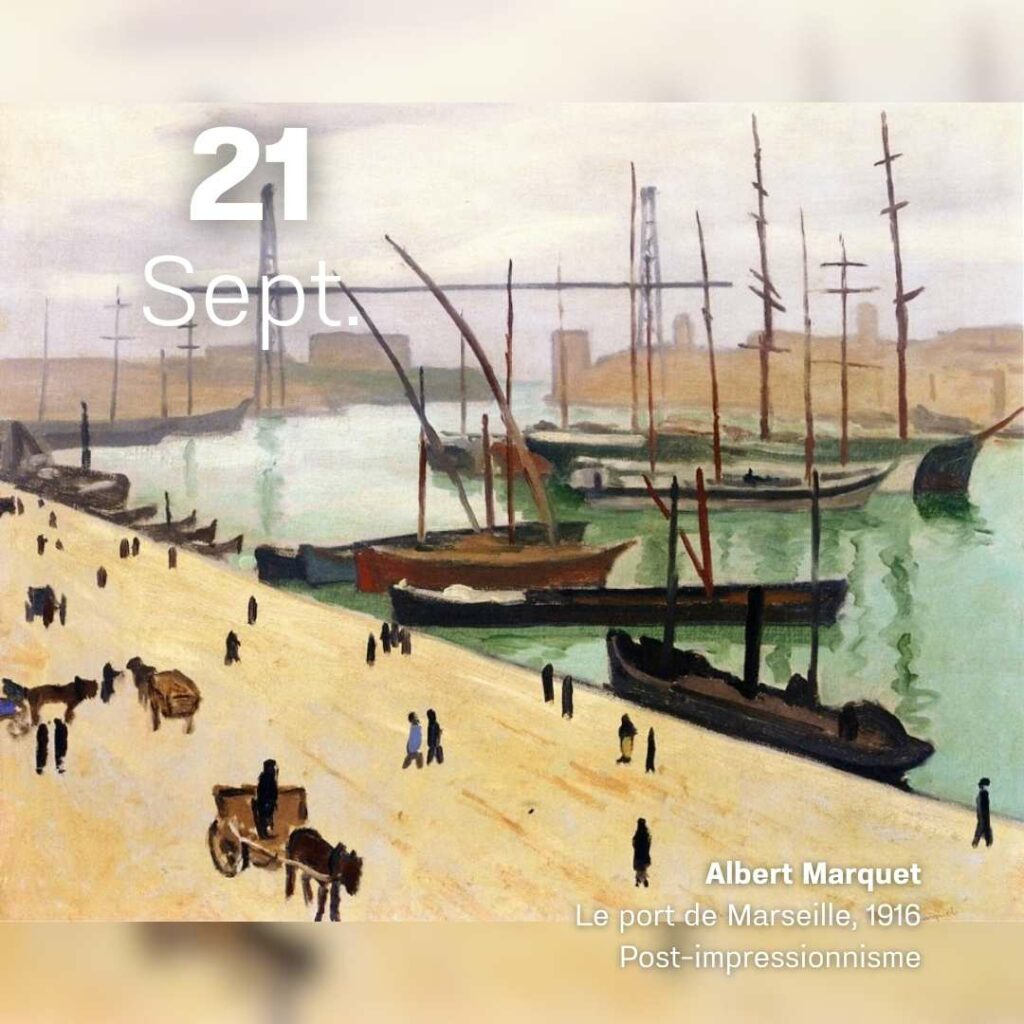 Albert Marquet - Le port de Marseille 1916