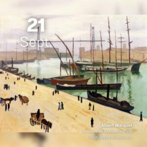 Albert Marquet - Le port de Marseille 1916