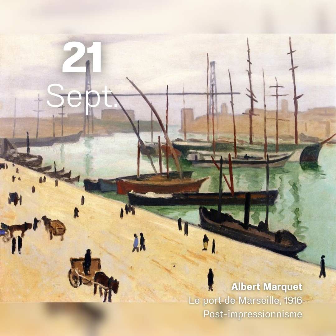 Albert Marquet - Le port de Marseille 1916
