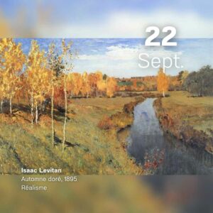 Isaac Levitan - Automne doré 1895