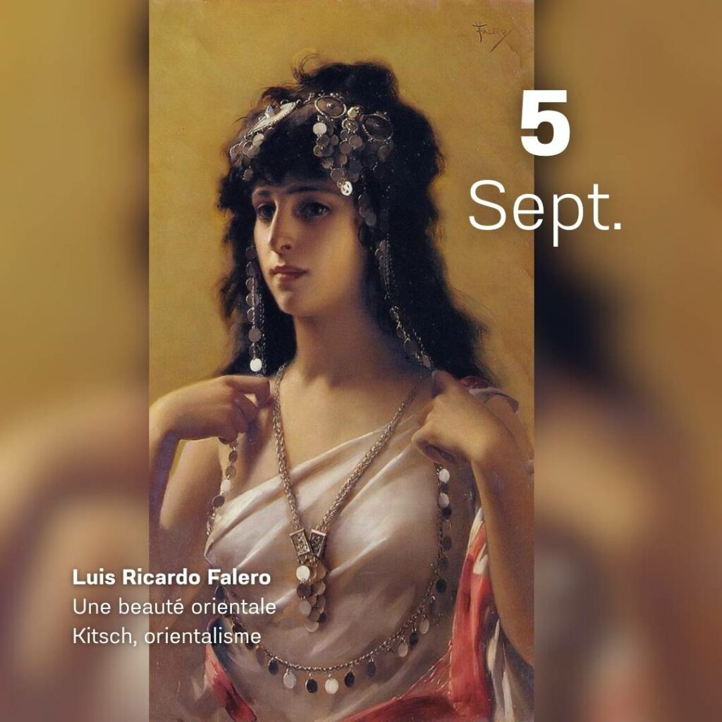 Luis Ricardo Falero - Une beauté orientale