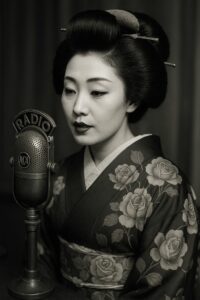 Geisha à la radio