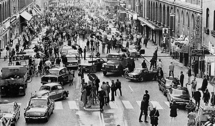Kungsgatan Stockholm 1967