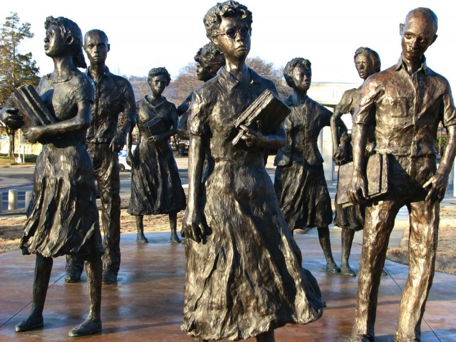 Statues des neuf de Little Rock