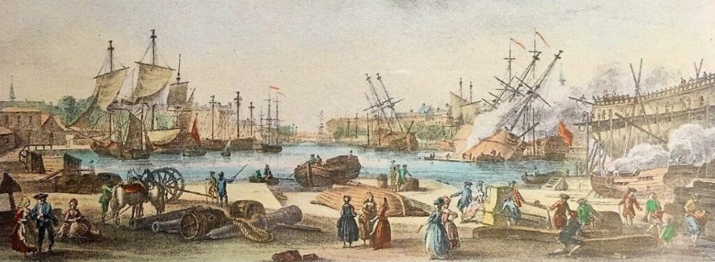 Bassin du Havre en 1776