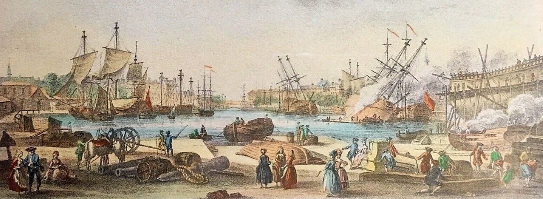 Bassin du Havre en 1776
