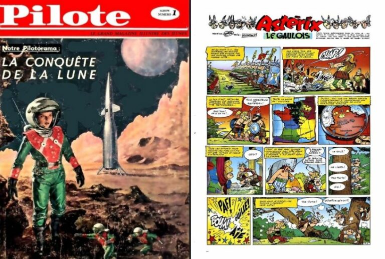 1er numéro de Pilote avec Astérix le gaulois