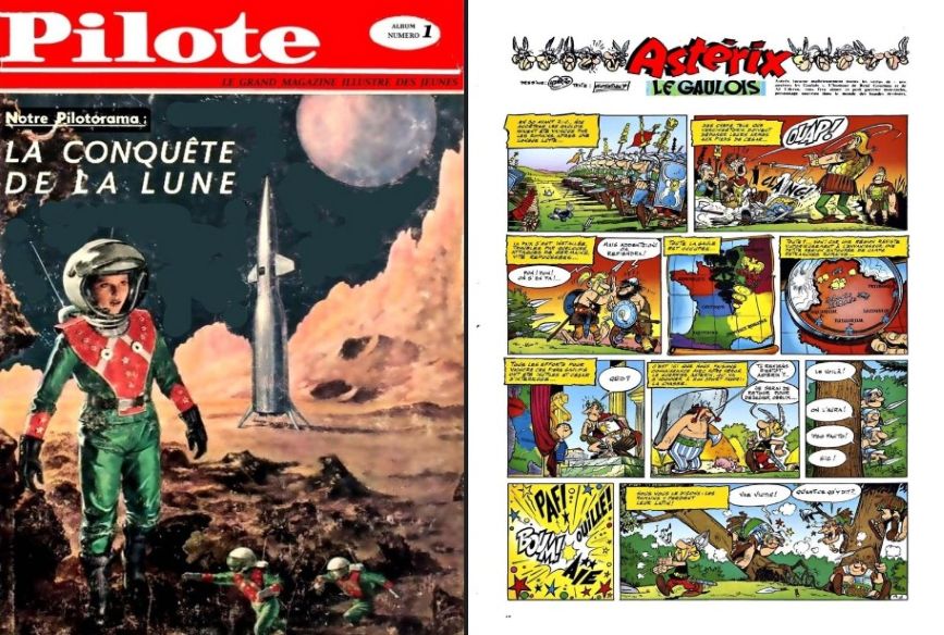 1er numéro de Pilote avec Astérix le gaulois