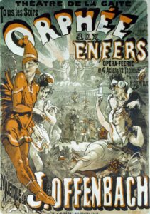 Orphée aux enfers - Affiche
