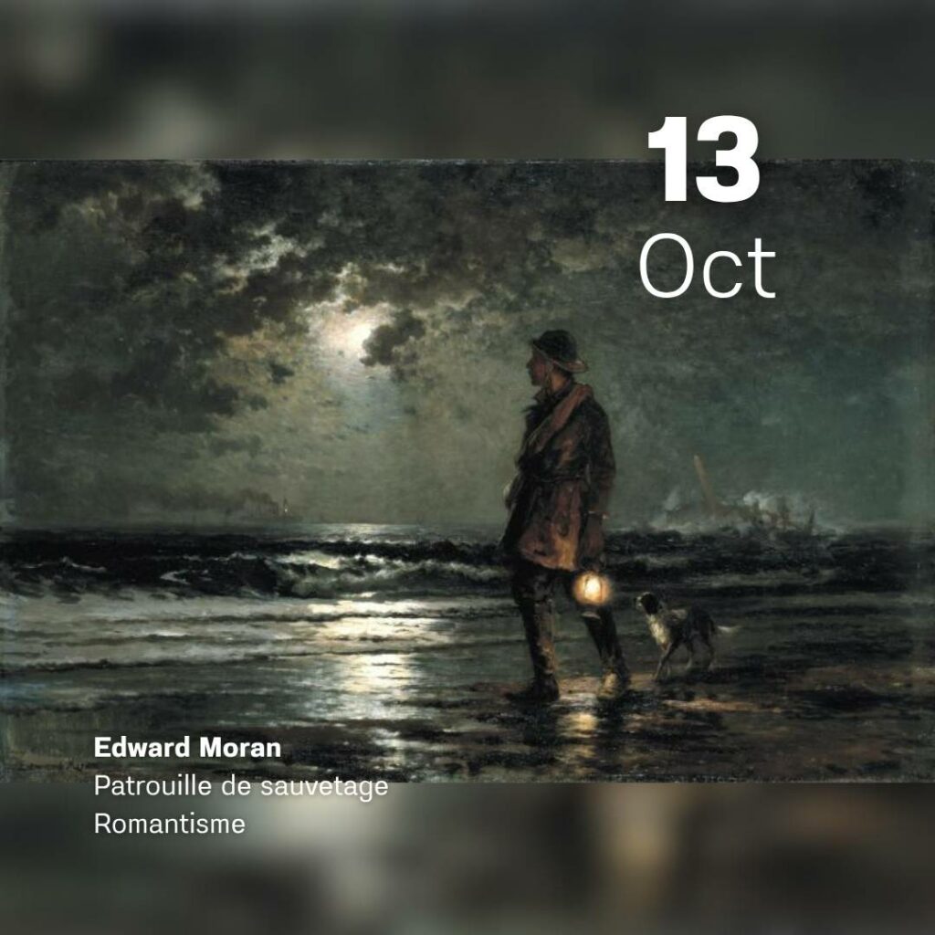 Edward Moran - Patrouille de sauvetage