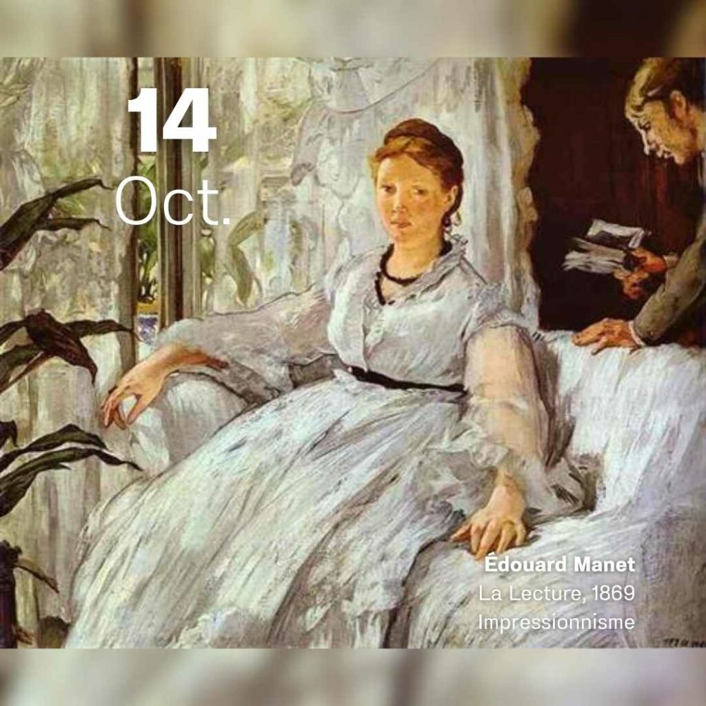 Edouard Manet - La lecture 1869