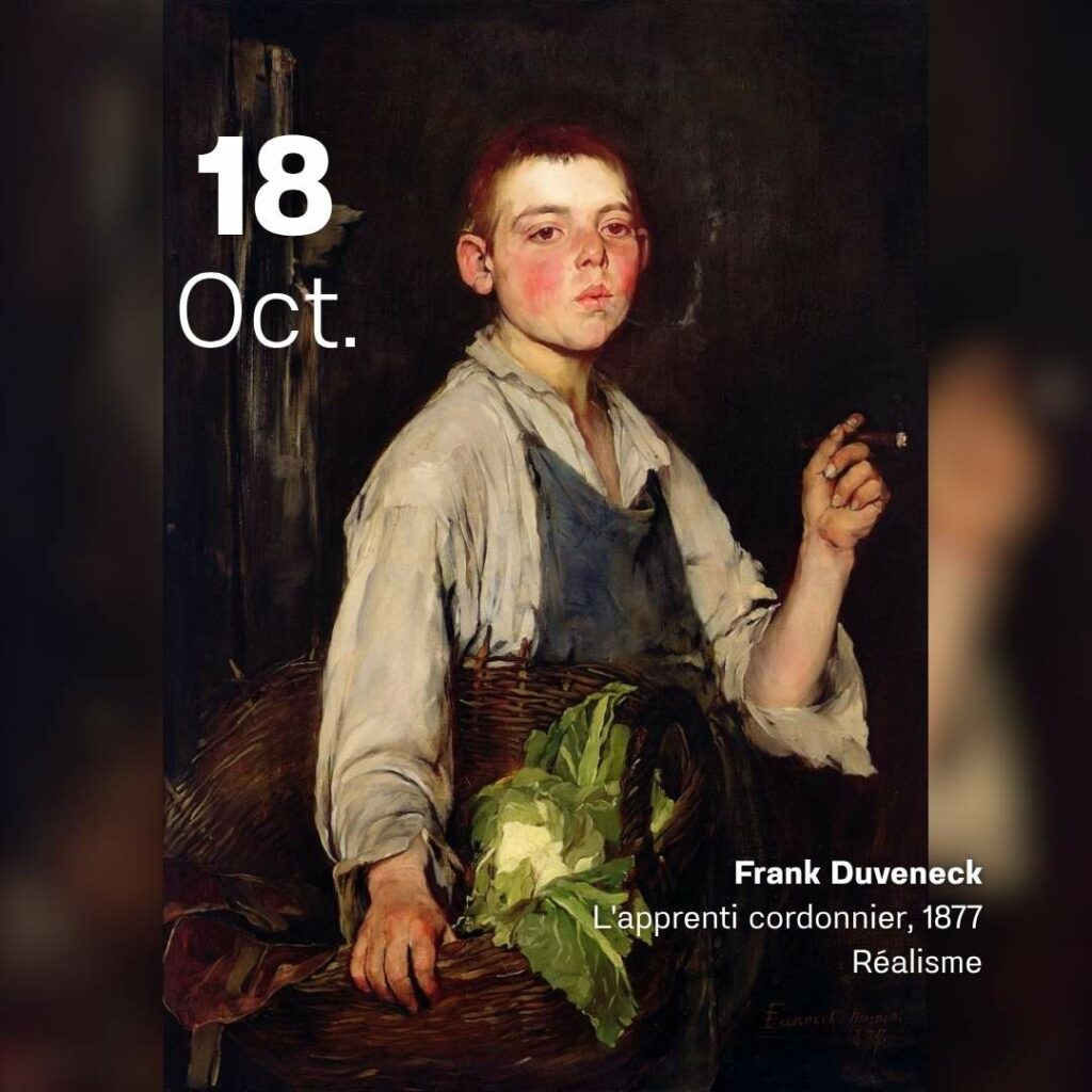 Frank Duveneck - L'apprenti cordonnier 1877