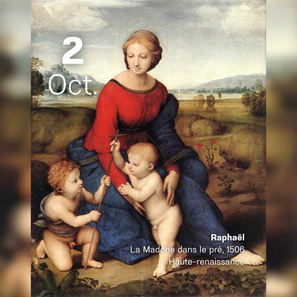 Raphaël - La madone dans le pré 1506