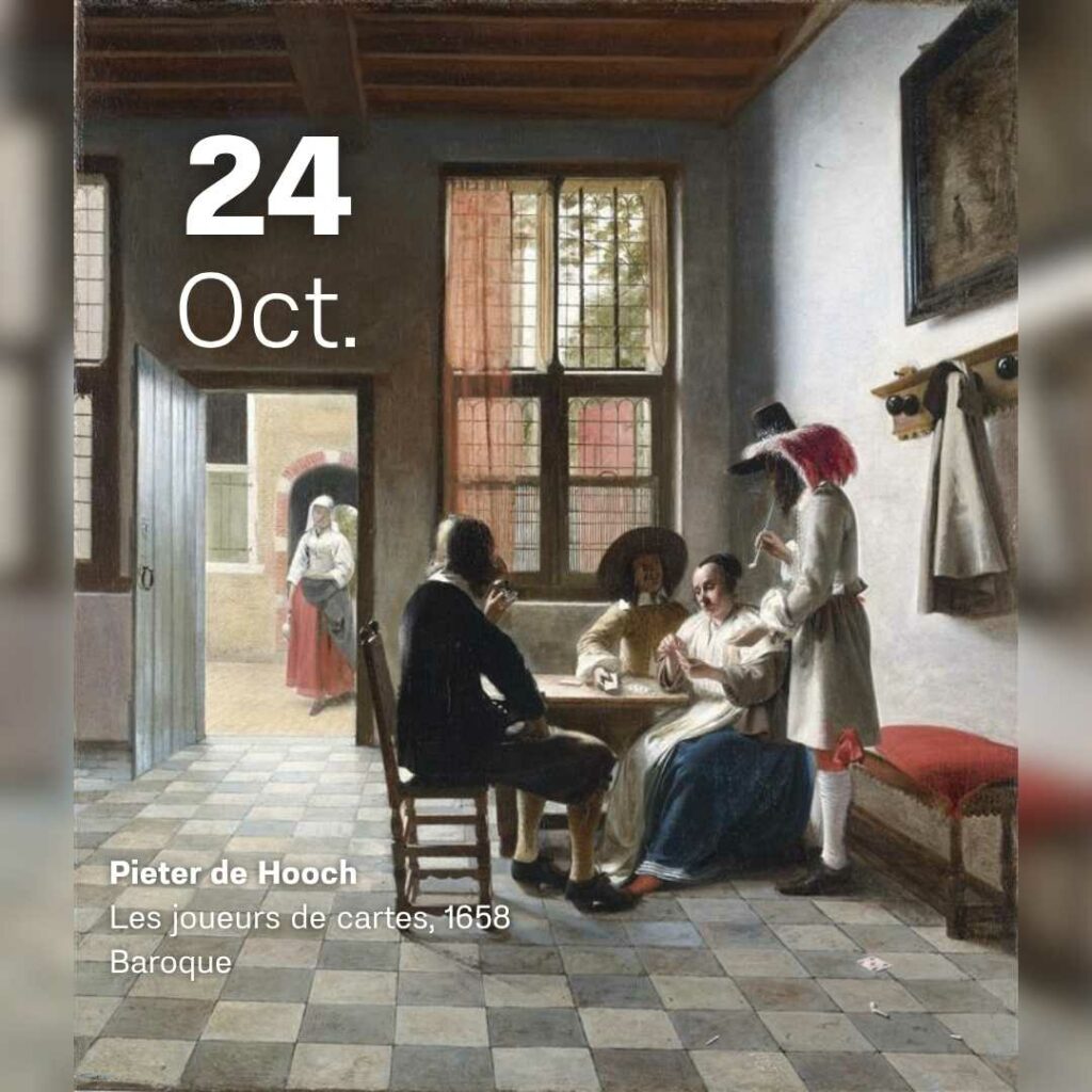 Pieter de Hooch - Les joueurs de cartes 1658