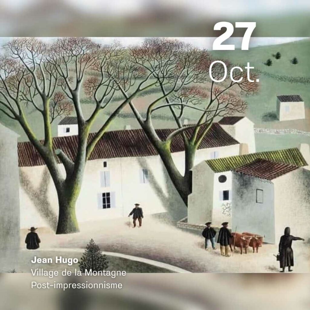 Jean Hugo - Village de montagne