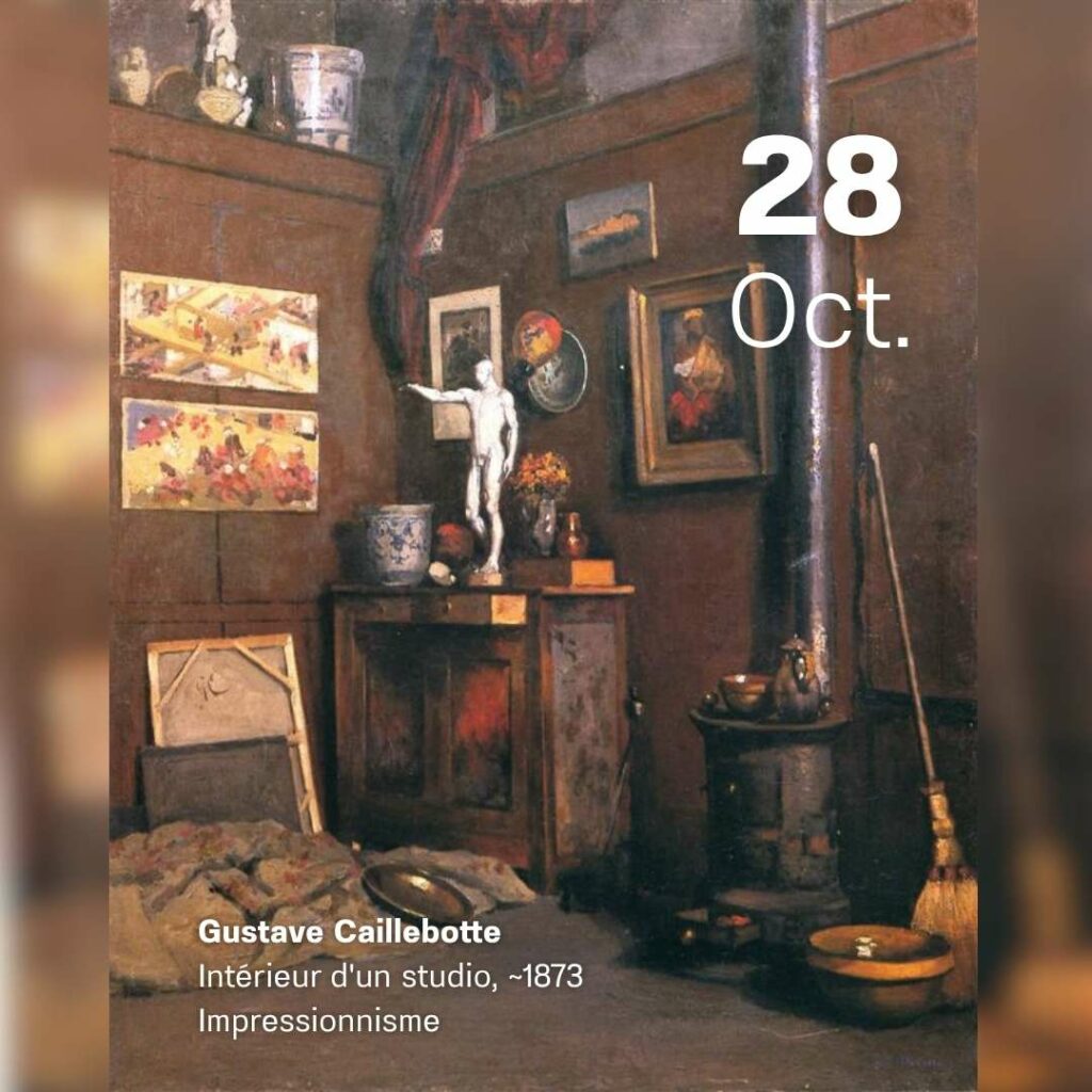 Gustave Caillebotte - Intérieur d'un studio 1873
