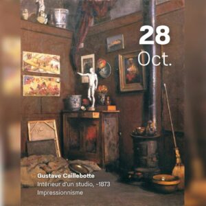Gustave Caillebotte - Intérieur d'un studio 1873
