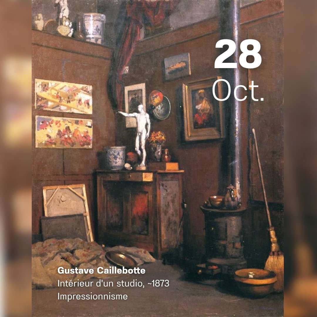 Gustave Caillebotte - Intérieur d'un studio 1873