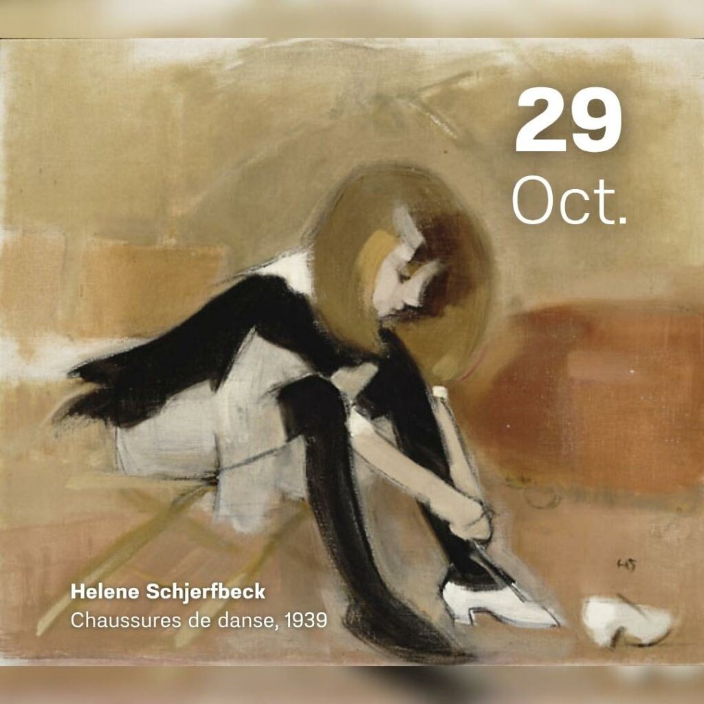 Helene Schjerfbeck - Chaussures de danse 1939