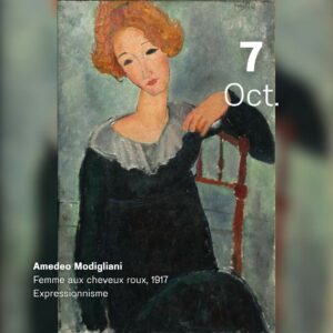 Amedeo Modigliani - Femme aux cheveux roux 1917