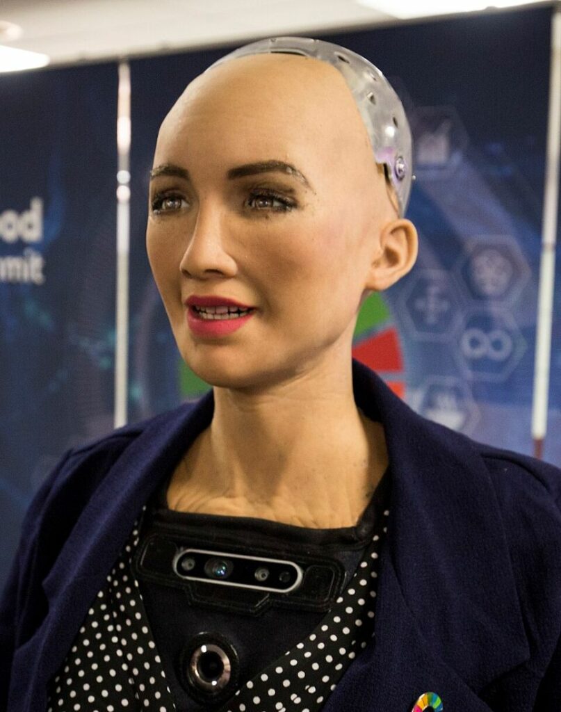 Sophia robot humanoïde
