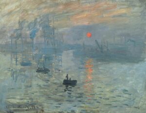 Claude Monet -Impression soleil levant