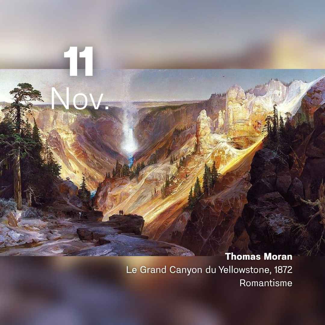 Thomas Moran - Le grand Canyon de Yellowstone 1872