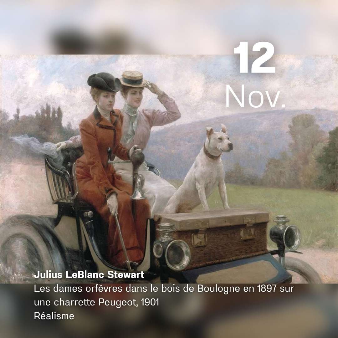Julius LeBlanc Stewart - Les dames orfèvres dans le bois de Boulogne 1901