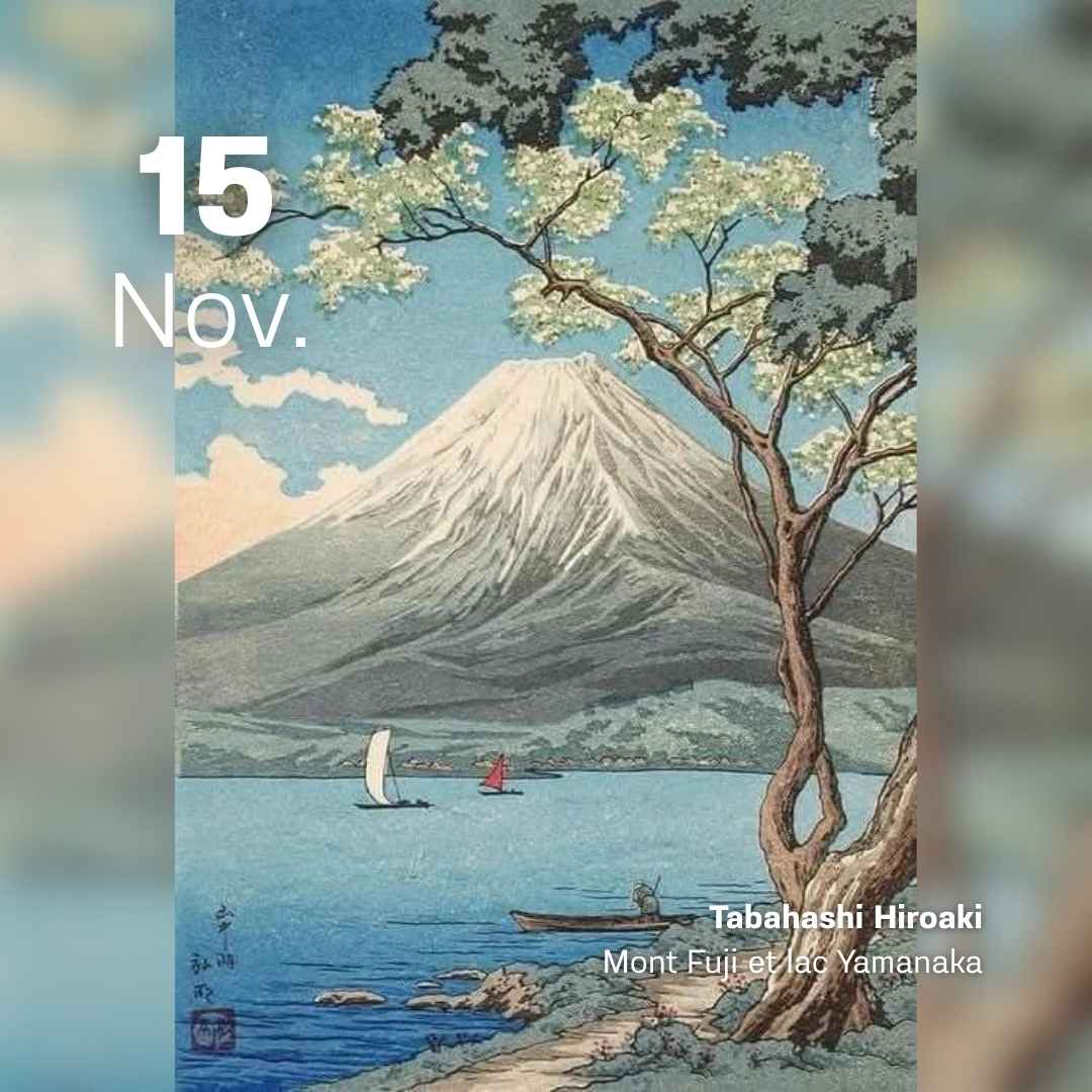 Tabahashi Hiroaki - Mont Fuji et lac Yamanaka