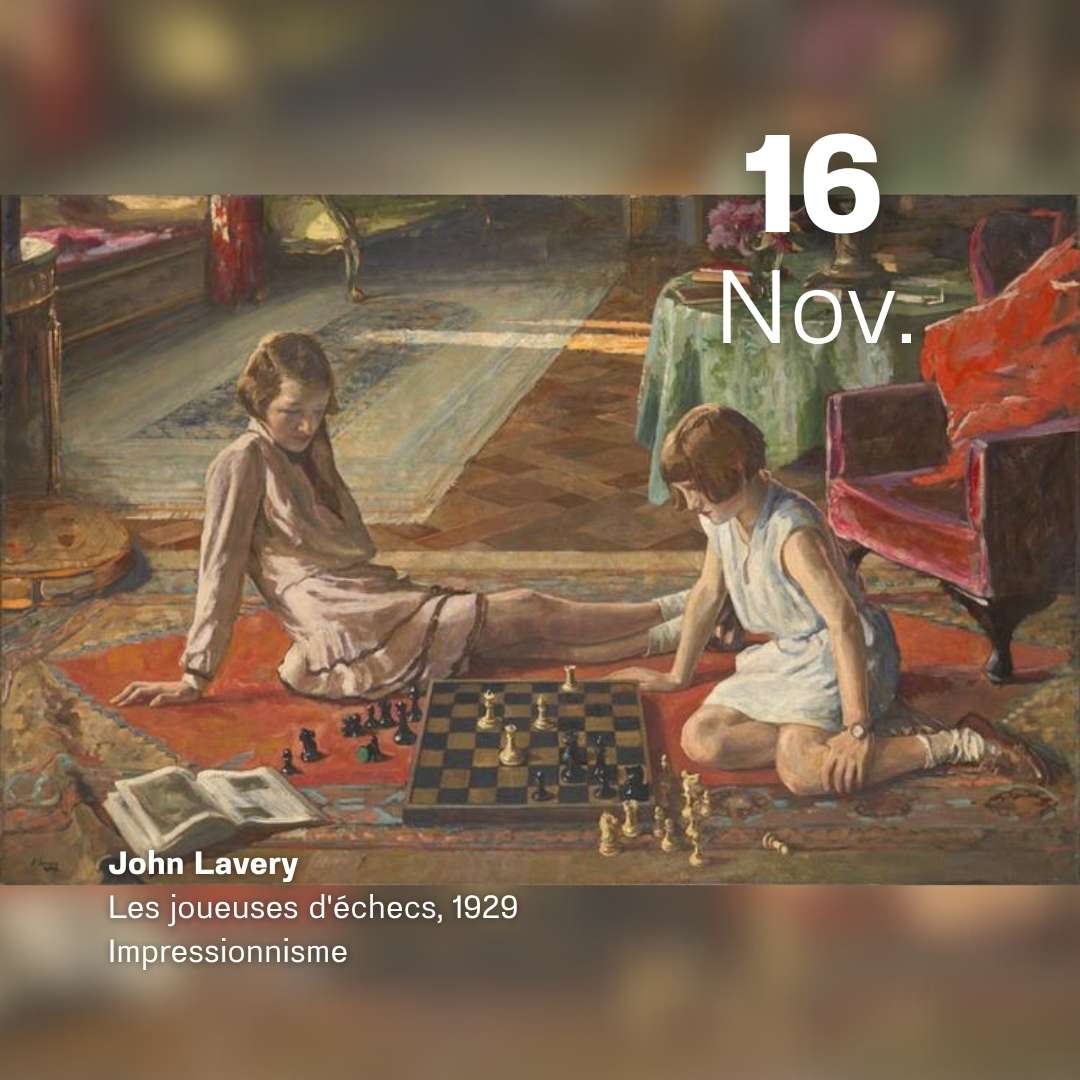 John Lavery - Les joueuses d'échecs 1929