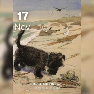 Muriel Hellen Dawson - Le chien sur la plage