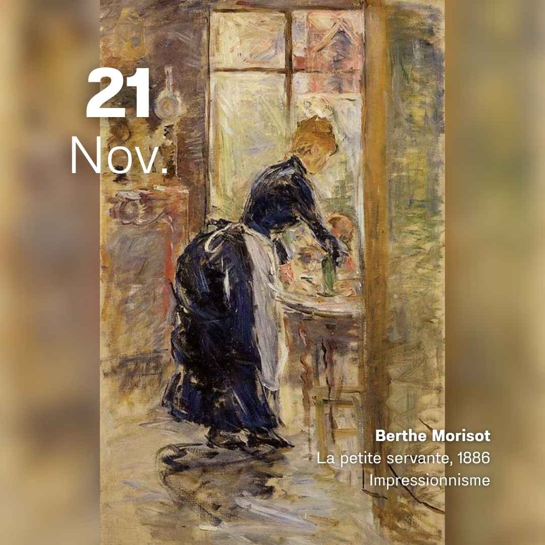 Berthe Morisot - La petite servante 1886