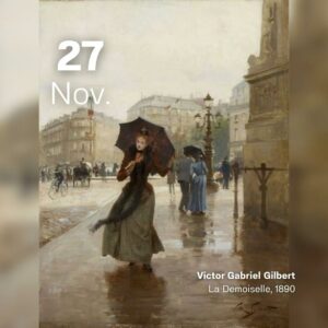 Victor Gabriel Gilbert - La demoiselle 1890