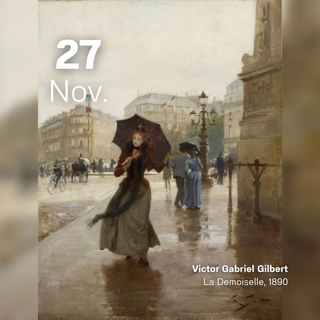 Victor Gabriel Gilbert - La demoiselle 1890