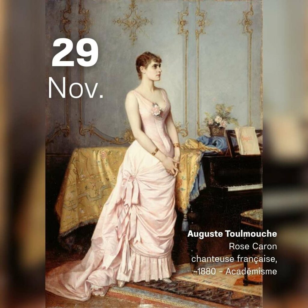 Auguste Toulmouche - Rose Caron 1880