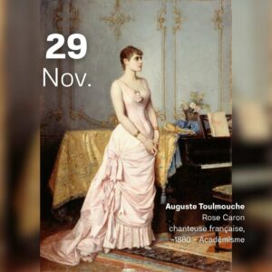 Auguste Toulmouche - Rose Caron 1880