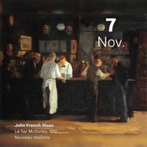 John French Sloan - Le bar McSorley 1912