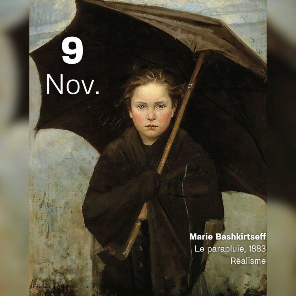 Marie Bashkirtseff - Le parapluie 1883