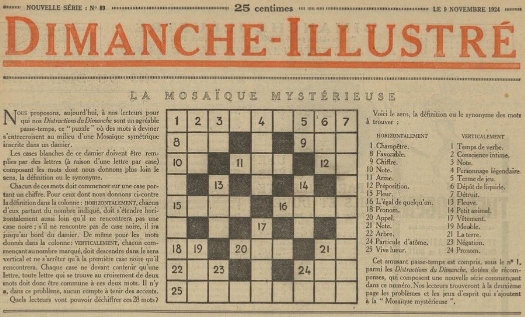 Mosaïque mystérieuse