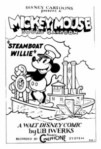 Steamboat Willie 1928 Poster