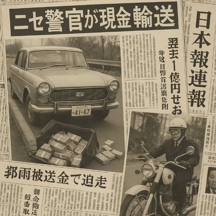 Braquage au Japon en 1968