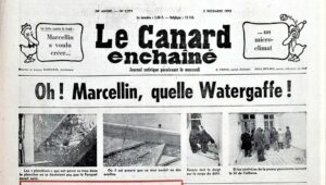 Canard enchaîné - Watergaffe