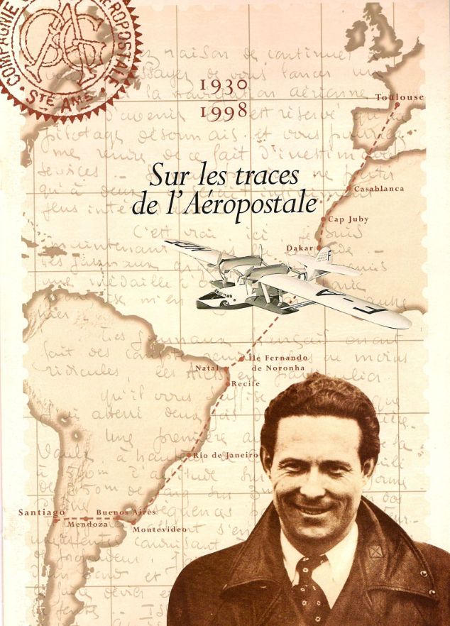 Carte postale - Sur les traces de l'aéropostale