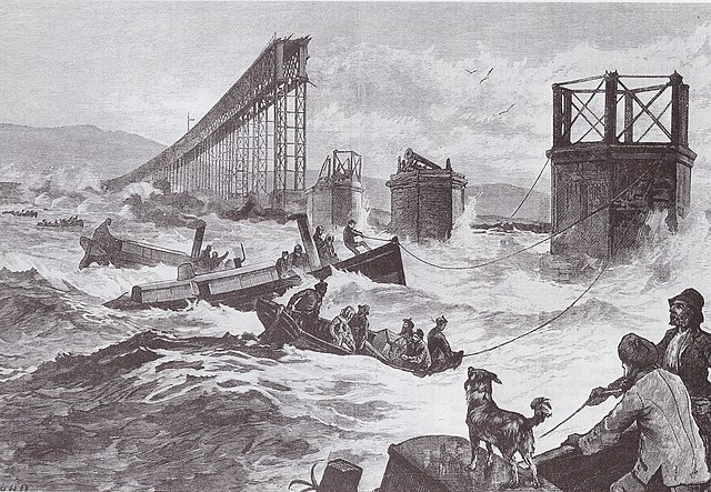 Catastrophe du pont sur le Tay 28-12-1879